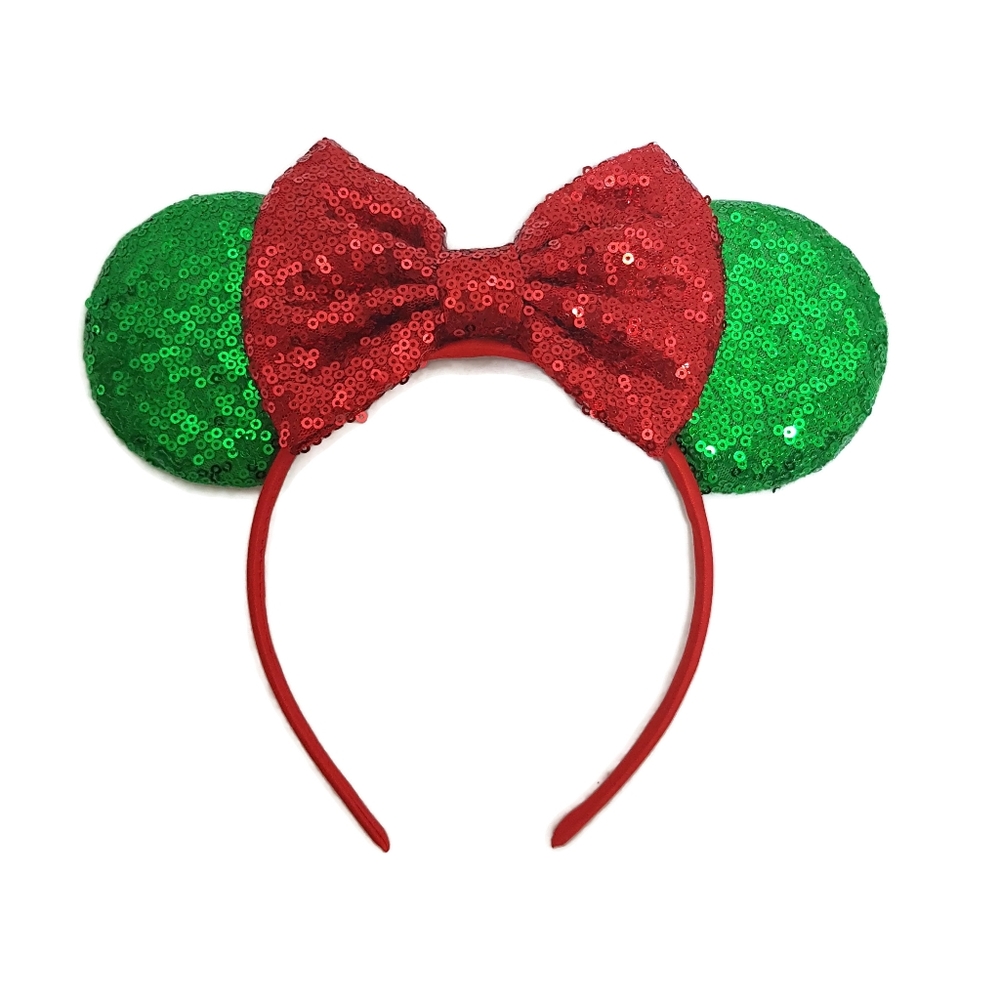 Halloween green red event headband